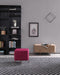 Divani Casa Adler Modern Pink Small Ottoman