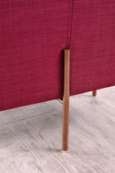 Divani Casa Adler Modern Pink Small Ottoman