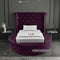 Luxus Round Velvet Bed