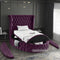 Luxus Round Velvet Bed