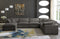 Cozy 7 Piece Velvet Modular Overstuffed Reversible Sectional