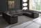 Cozy 8 Piece Velvet Modular Overstuffed Reversible Sectional