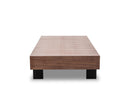 Modrest Stilt - Modern Walnut Coffee Table  by Hollywood Glam