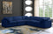 Cozy 5 Piece Velvet Modular Overstuffed Reversible Sectional