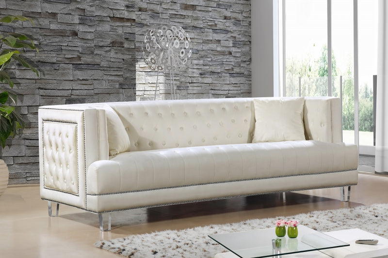 Lucas Velvet Sofa