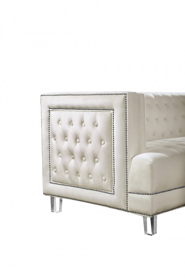 Lucas Velvet Sofa