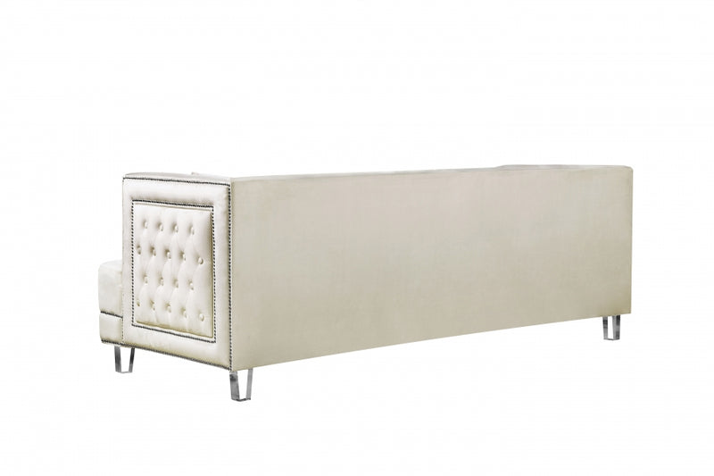 Lucas Velvet Sofa