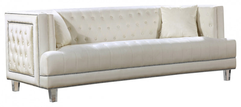 Lucas Velvet Sofa