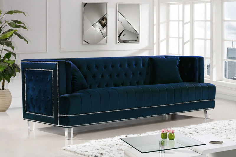 Lucas Velvet Sofa