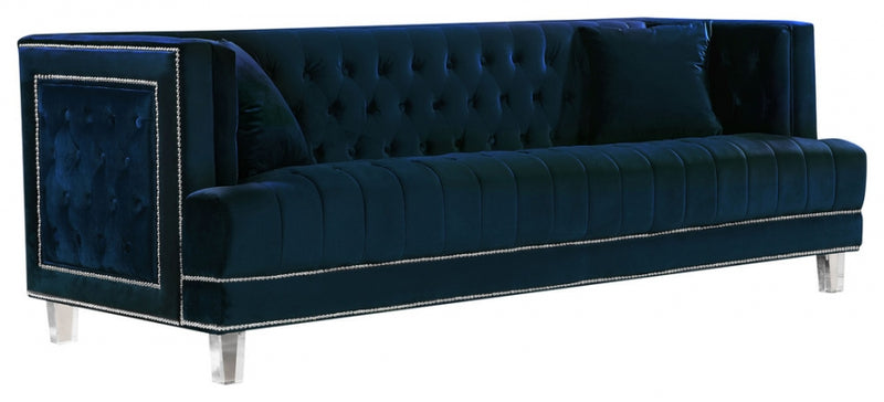 Lucas Velvet Sofa