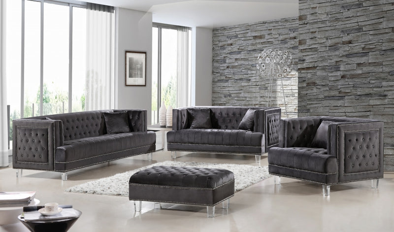 Lucas Velvet Sofa