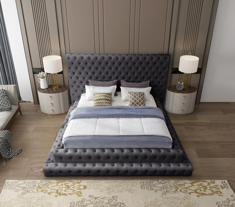 Revel Velvet Bed