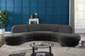 Rosa Velvet 3pc. Sectional