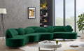 Vivacious Velvet 3pc. Sectional