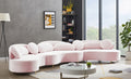 Vivacious Velvet 3pc. Sectional