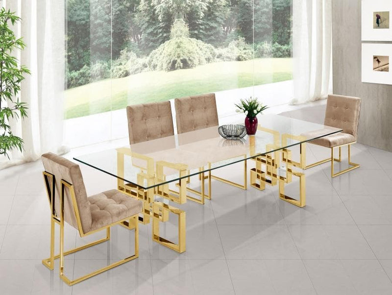 Pierre Velvet Dining Chair set of 2