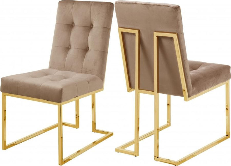 Pierre Velvet Dining Chair set of 2