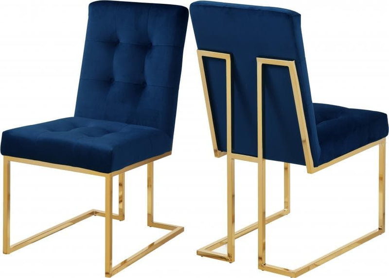 Pierre Velvet Dining Chair set of 2