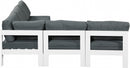 Nizuc Aluminum Modular 5pc Sectional