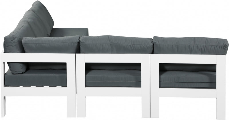 Nizuc Aluminum Modular 5pc Sectional