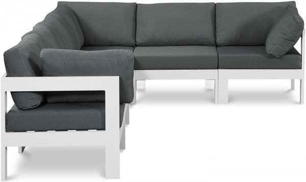 Nizuc Aluminum Modular 6pc Sectional
