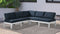 Nizuc Aluminum Modular 5pc Sectional