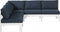 Nizuc Aluminum Modular 5pc Sectional