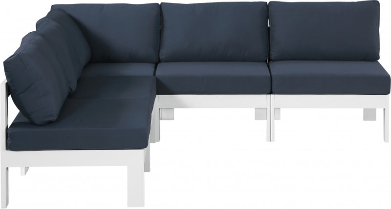 Nizuc Aluminum Modular 5pc Sectional