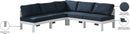 Nizuc Aluminum Modular 5pc Sectional
