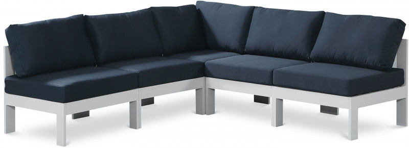 Nizuc Aluminum Modular 5pc Sectional