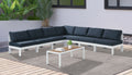 Nizuc Aluminum Modular 7pc Sectional