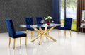 Capri Velvet Dining Chair set of 2