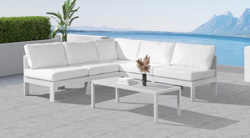 Nizuc Aluminum Modular 5pc Sectional
