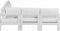 Nizuc Aluminum Modular 5pc Sectional