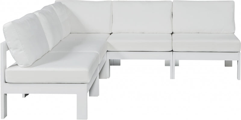 Nizuc Aluminum Modular 5pc Sectional