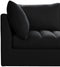 Jacob Velvet Modular 4 Piece Sectional