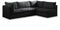 Jacob Velvet Modular 4 Piece Sectional