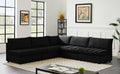 Jacob Velvet Modular 5 Piece Sectional