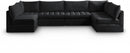 Jacob Velvet Modular 6 Piece Sectional
