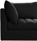 Jacob Velvet Modular 7 Piece Sectional
