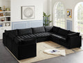 Jacob Velvet Modular 8 Piece Sectional