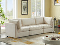 Jacob Velvet Modular 3 Piece Sofa