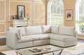Jacob Velvet Modular 4 Piece Sectional