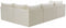 Jacob Velvet Modular 4 Piece Sectional