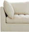 Jacob Velvet Modular 4 Piece Sectional