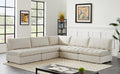 Jacob Velvet Modular 5 Piece Sectional
