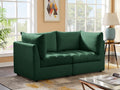 Jacob Velvet Modular 2 Piece Sofa