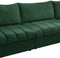 Jacob Velvet Modular 4 Piece Sectional