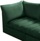 Jacob Velvet Modular 4 Piece Sectional