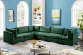 Jacob Velvet Modular 6 Piece Sectional